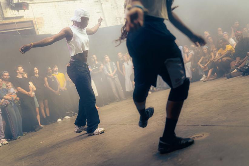 Work-in-progress beelden van HOLY (Martha Canga Antonio) © Maryan Sayd