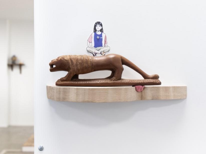 Pei-Hsuan Wang, Spirit of an Animal and Paradise, 2024. Mixed media. Collectie Vlaamse Gemeenschap in bewaarneming bij Mu.ZEE Oostende.  © Pei-Hsuan Wang